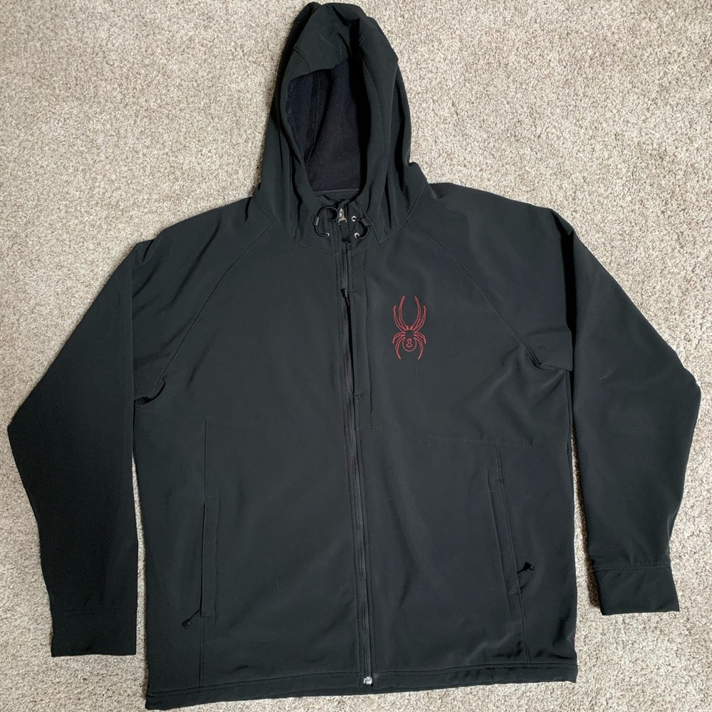 Spyder Jacket, Black, XL
